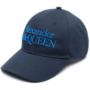 Alexander McQueen logo-embroidered baseball cap