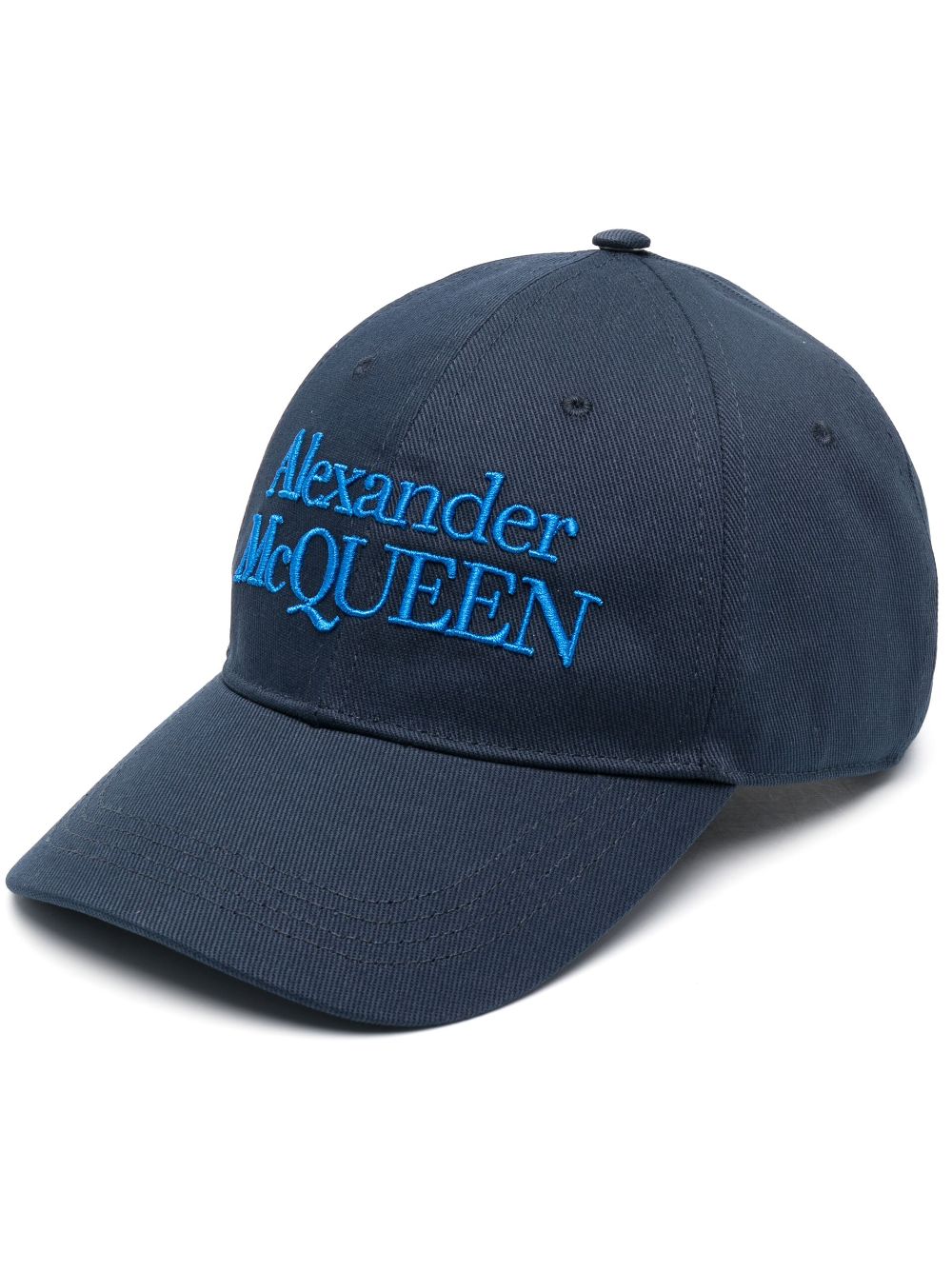 Alexander McQueen logo-embroidered baseball cap
