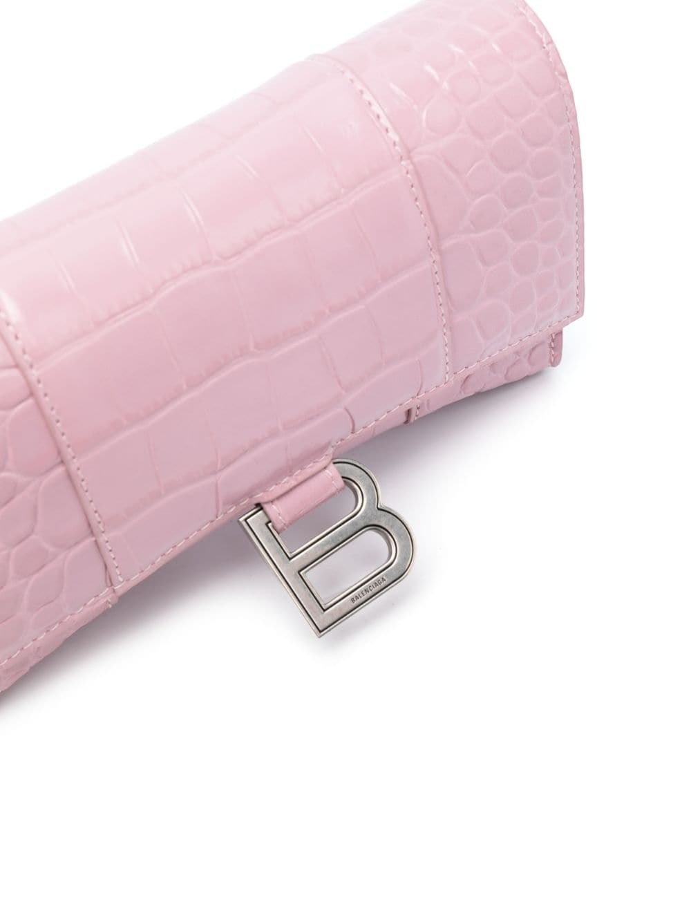Balenciaga Hourglass crocodile-effect leather wallet - Image 4