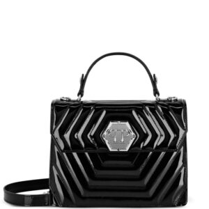 Philipp Plein Hexagon quilted tote bag