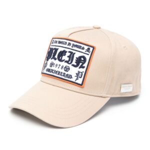 Philipp Plein logo-patch baseball cap