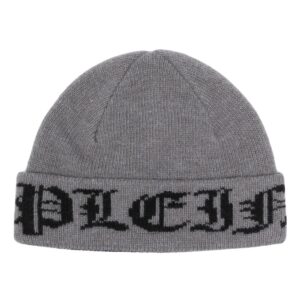 Philipp Plein gothic plein wool beanie hat