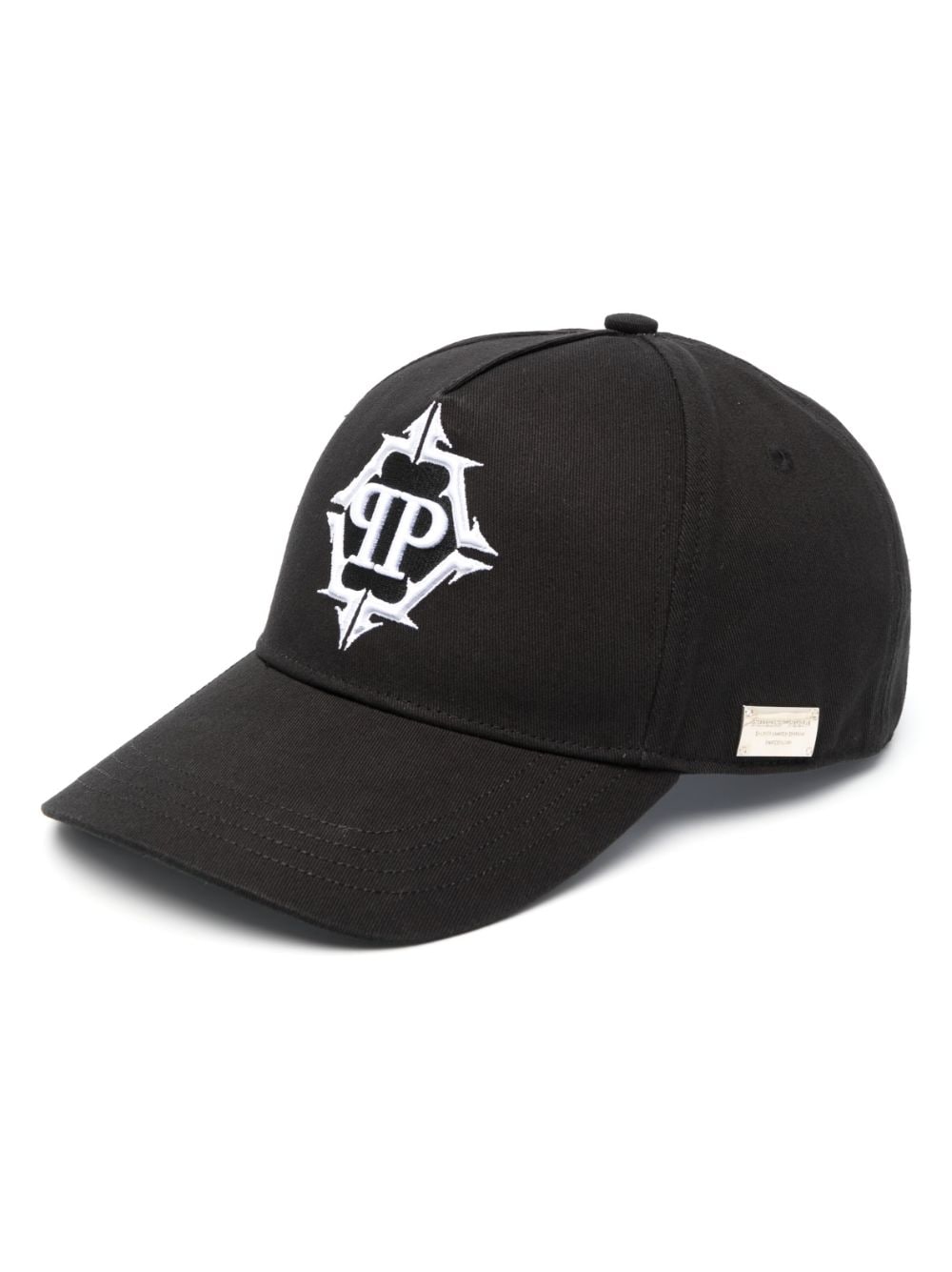 Philipp Plein Hexagon-logo baseball cap