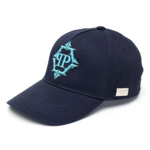 Philipp Plein Hexagon-logo baseball cap