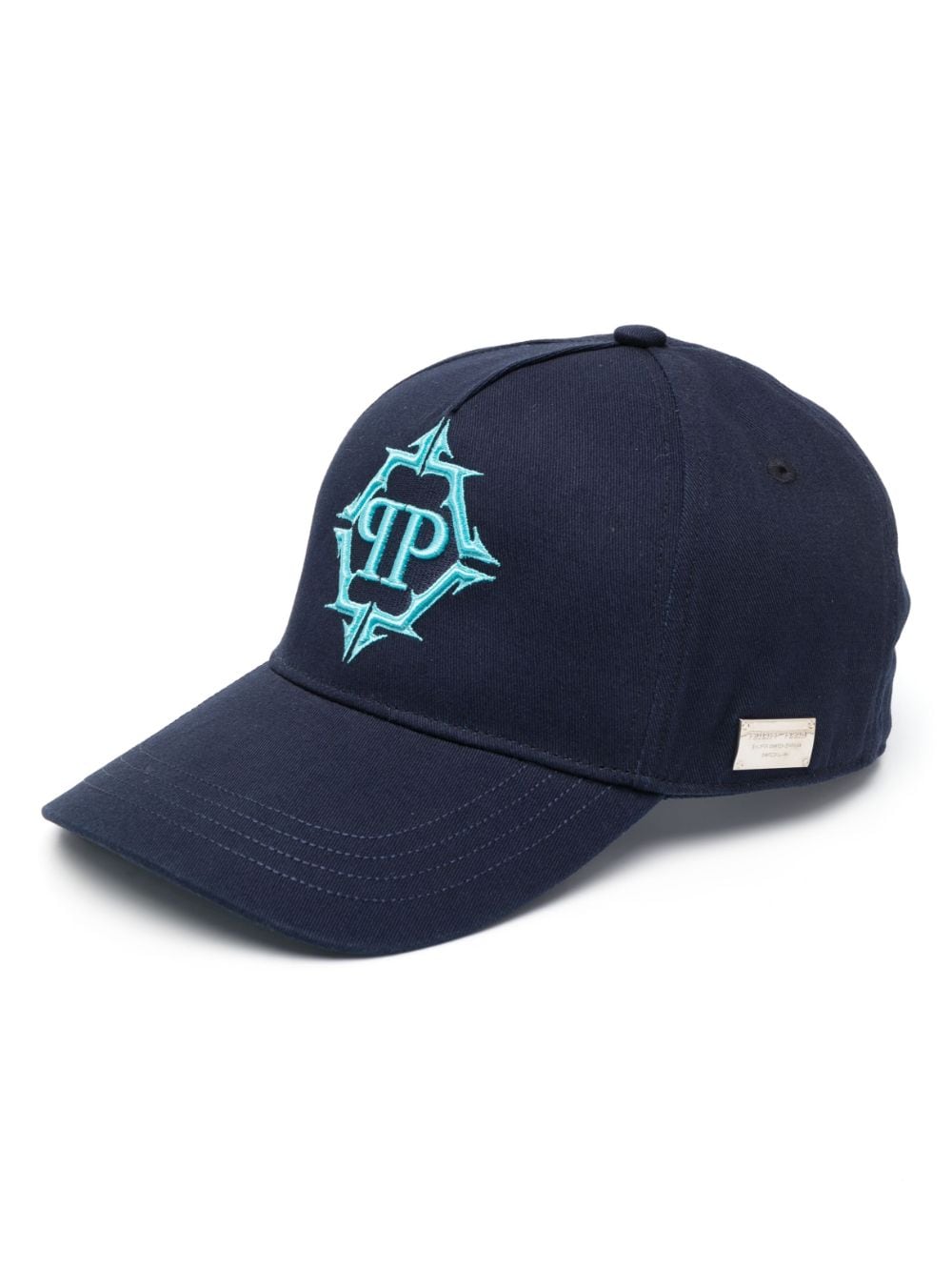 Philipp Plein Hexagon-logo baseball cap