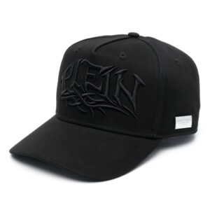 Philipp Plein logo-embroidered baseball cap