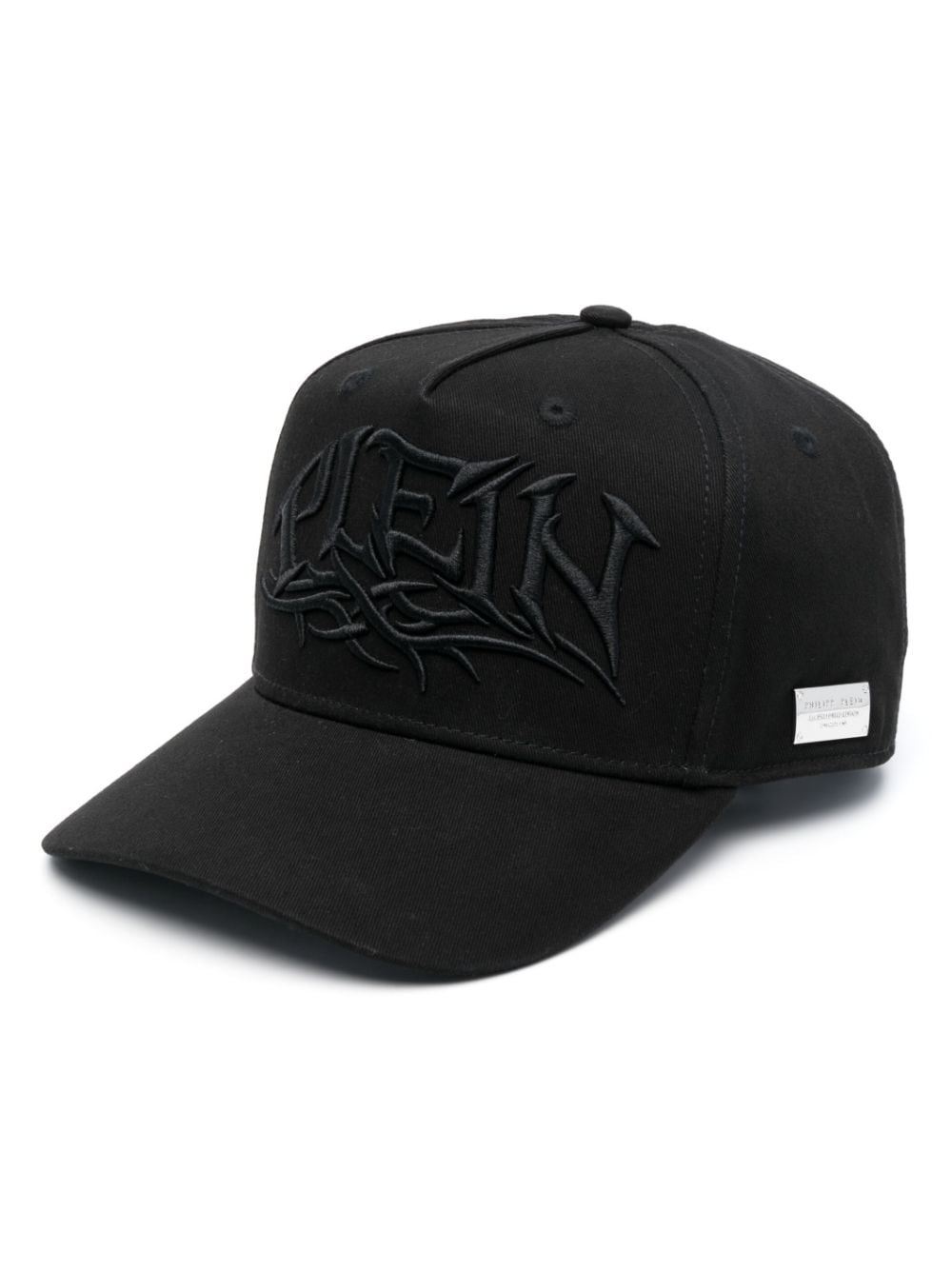 Philipp Plein logo-embroidered baseball cap