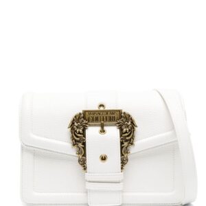 Versace Jeans Couture baroque-buckle satchel bag