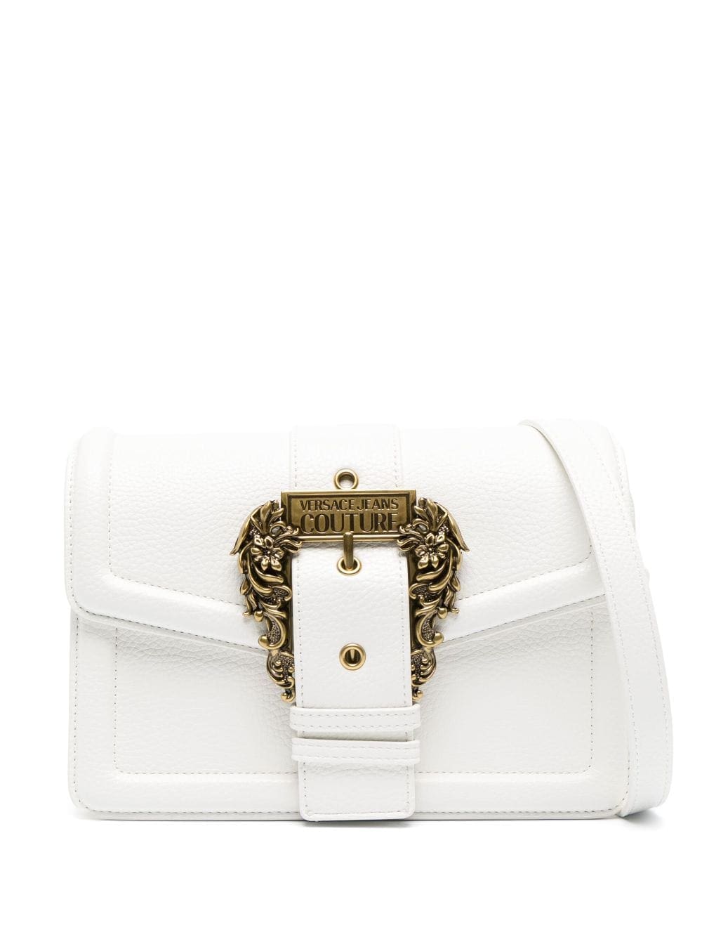 Versace Jeans Couture baroque-buckle satchel bag
