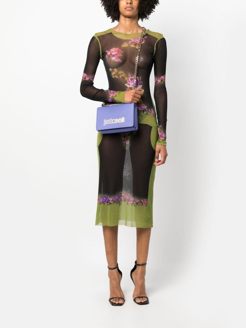 Just Cavalli logo-lettering crossbody bag - Image 2