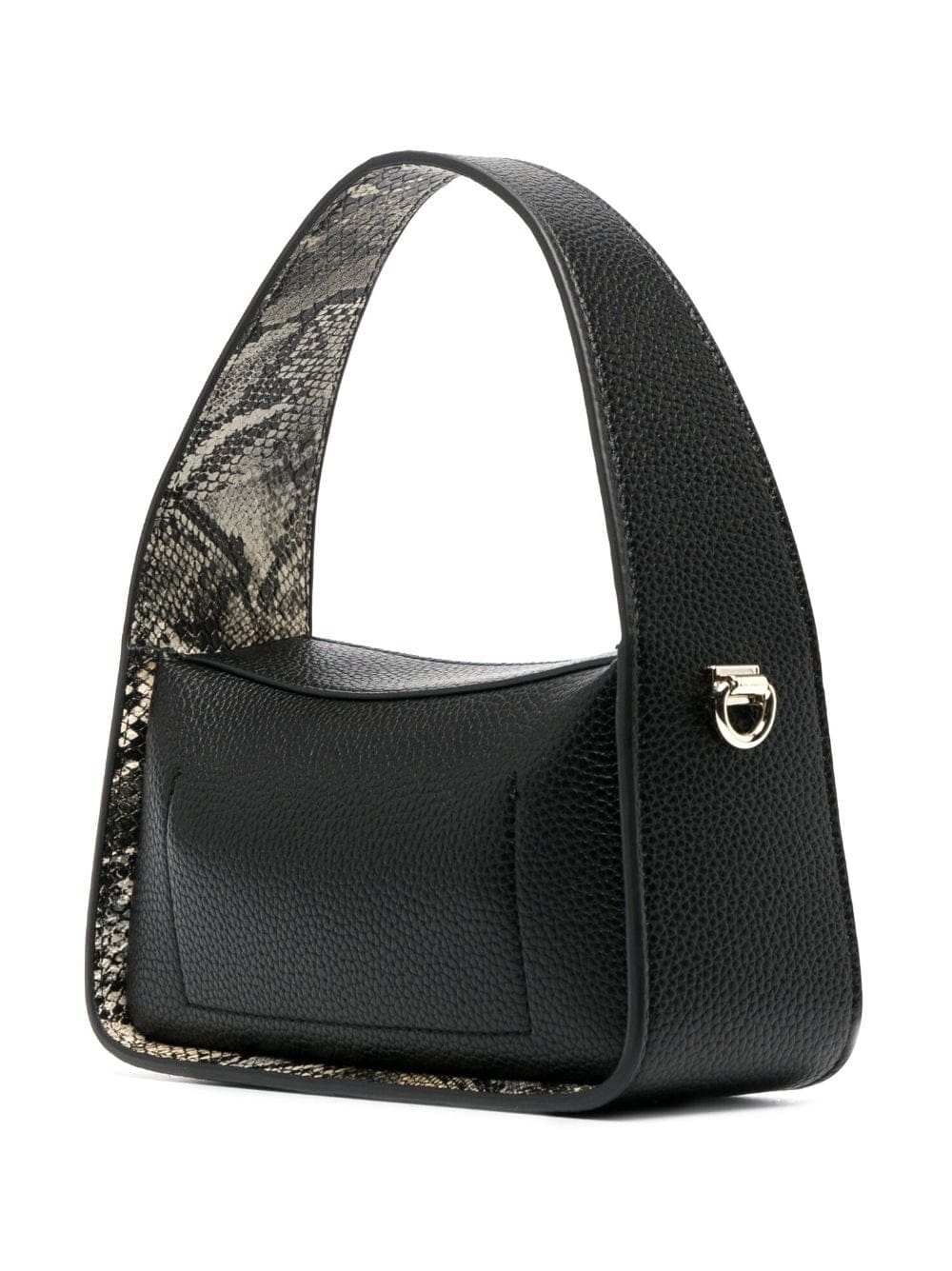 Just Cavalli logo-plaque pebbled crossbody bag - Image 3
