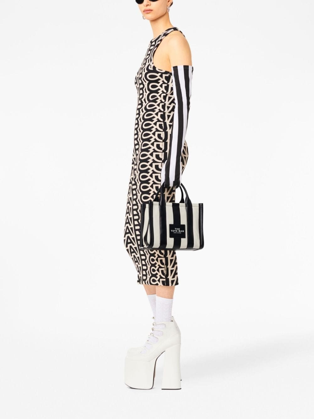 Marc Jacobs The Striped Small Tote bag - Image 3