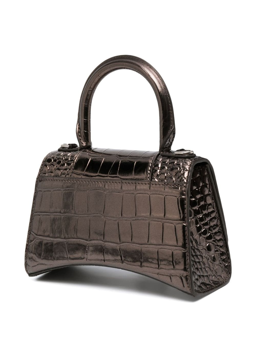 Balenciaga Hourglass XS crocodile-embossed tote bag - Image 4