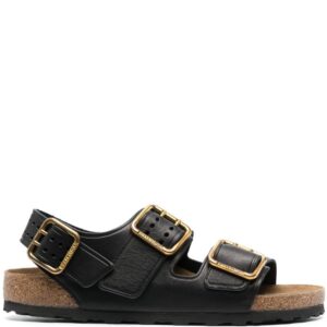 Birkenstock buckled leather sandals