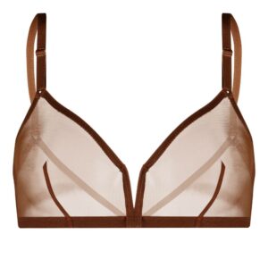 ERES  contrasting-trim spaghetti-strap bra