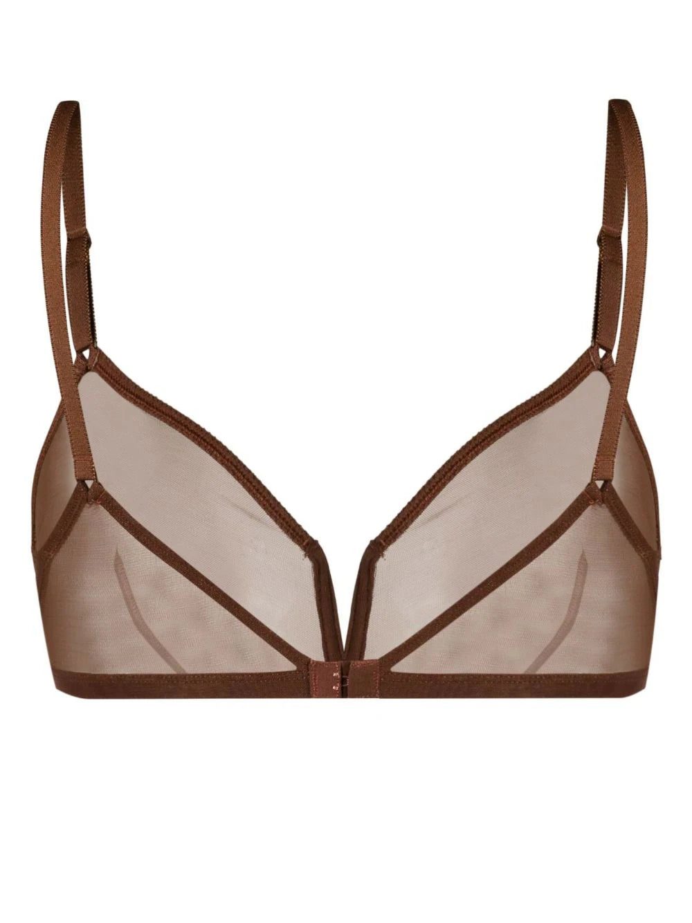 ERES contrasting-trim spaghetti-strap bra - Image 2
