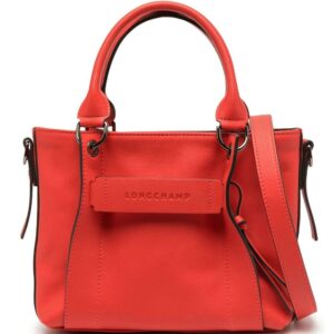 Longchamp small 3D leather tote bag