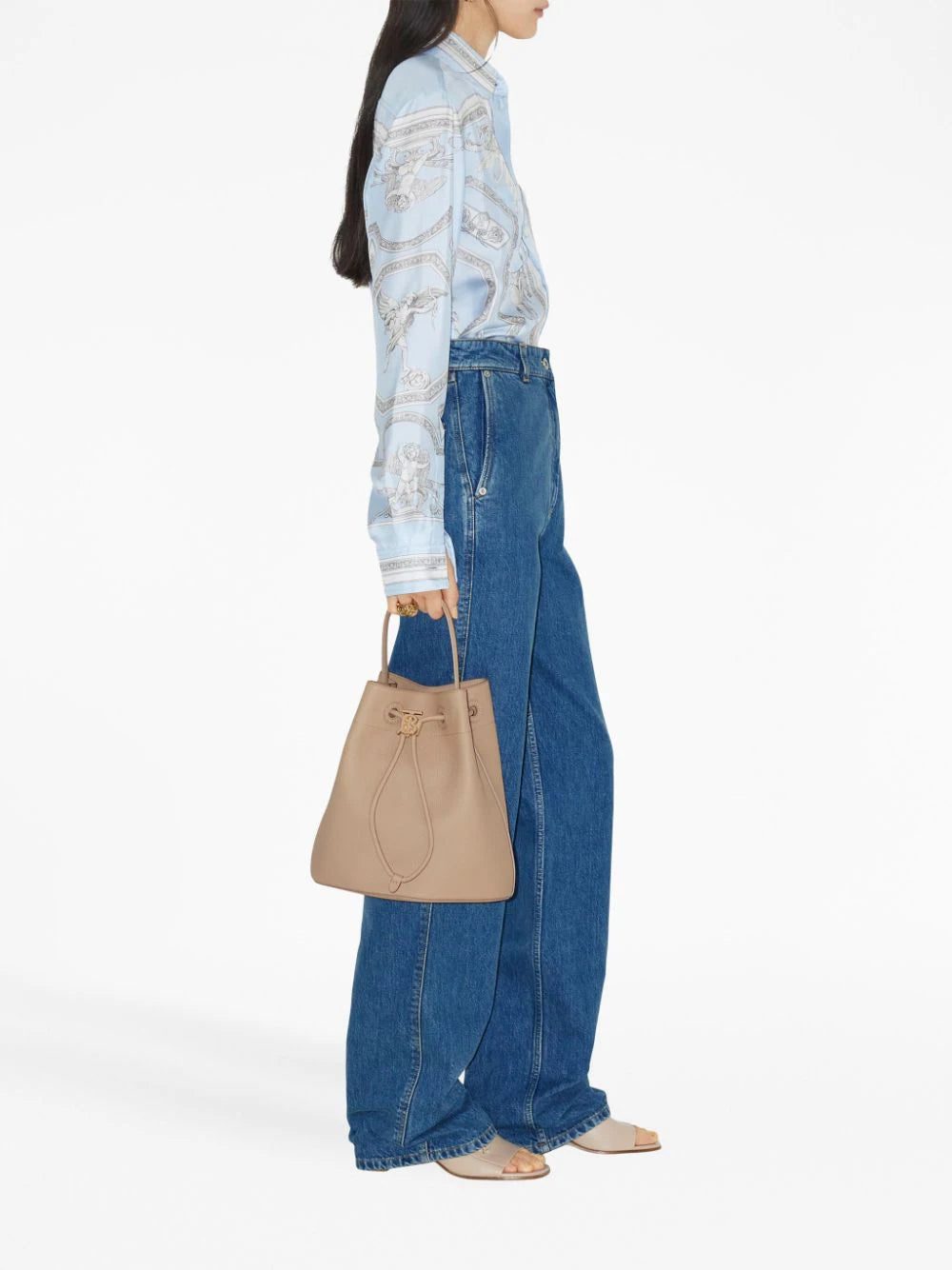 Burberry Statue-print silk shirt - Image 3