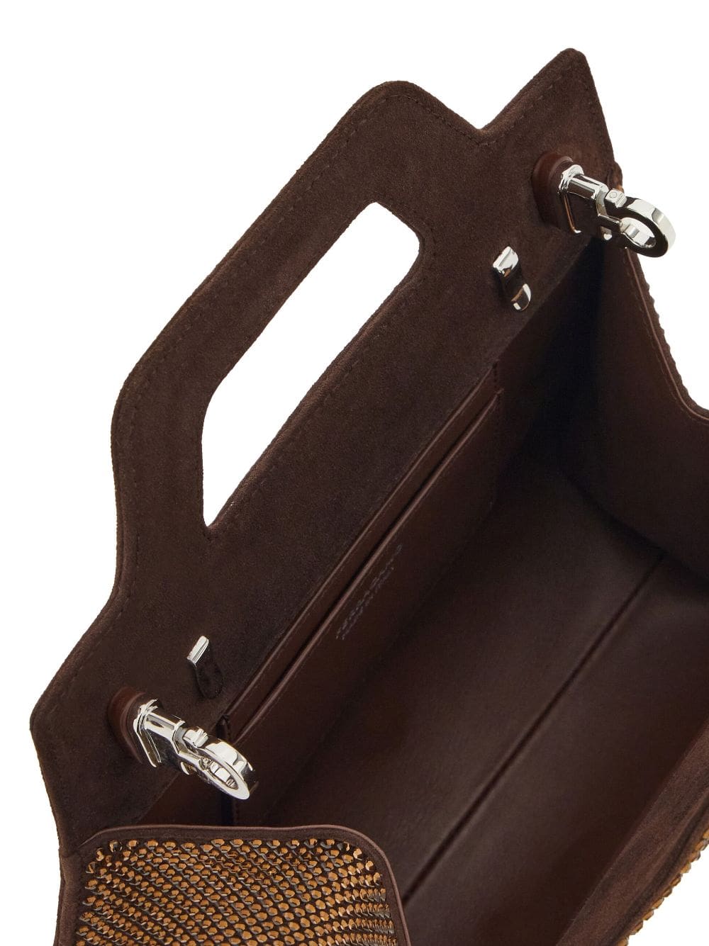 Ferragamo Wanda rhinestone mini bag - Image 5