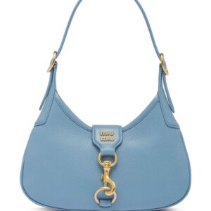 Miu Miu  Madras leather shoulder bag