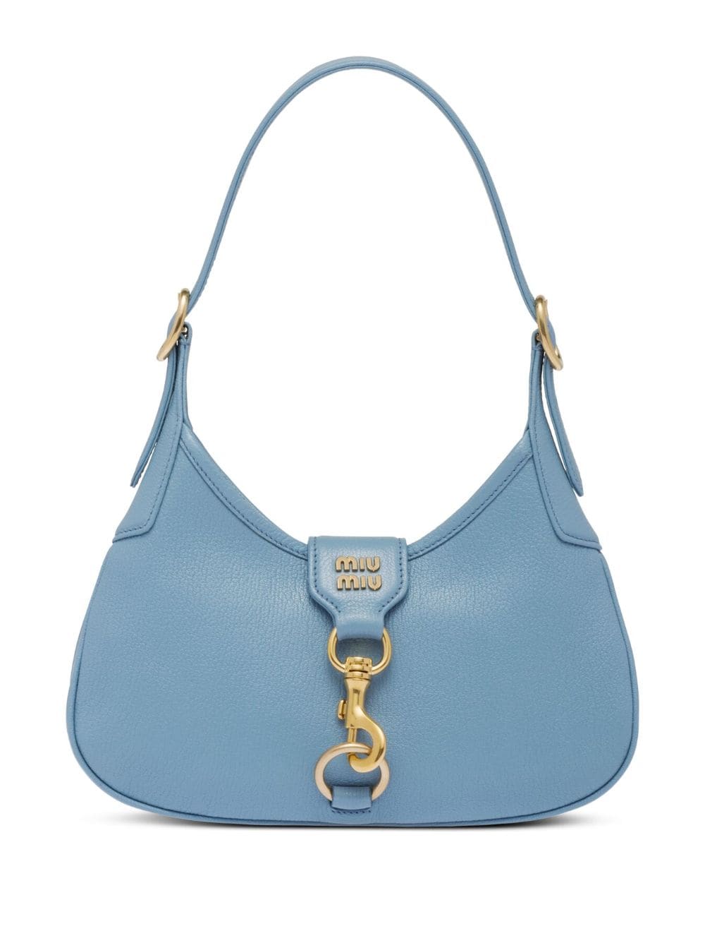 Miu Miu Madras leather shoulder bag