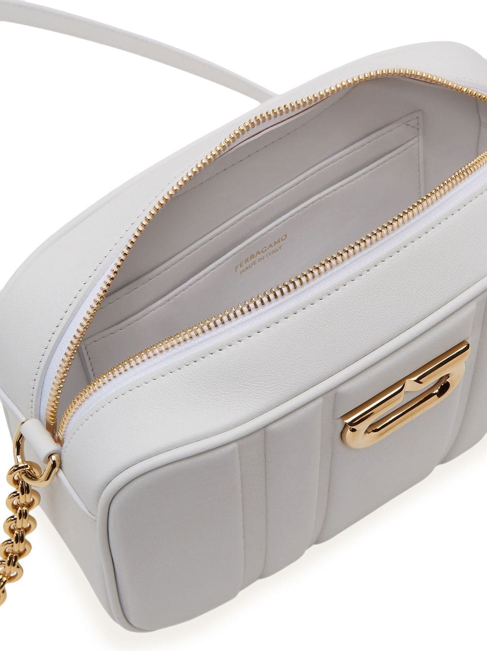 Ferragamo Gancini leather camera case - Image 5