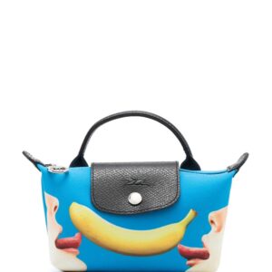 Longchamp x ToiletPaper printed tote bag