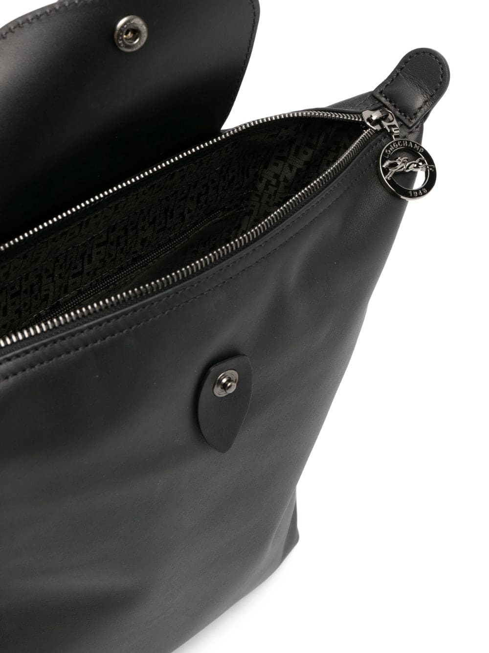 Paul Smith logo-strap leather backpack - Image 5