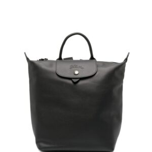 Longchamp small Le Pliage leather backpack