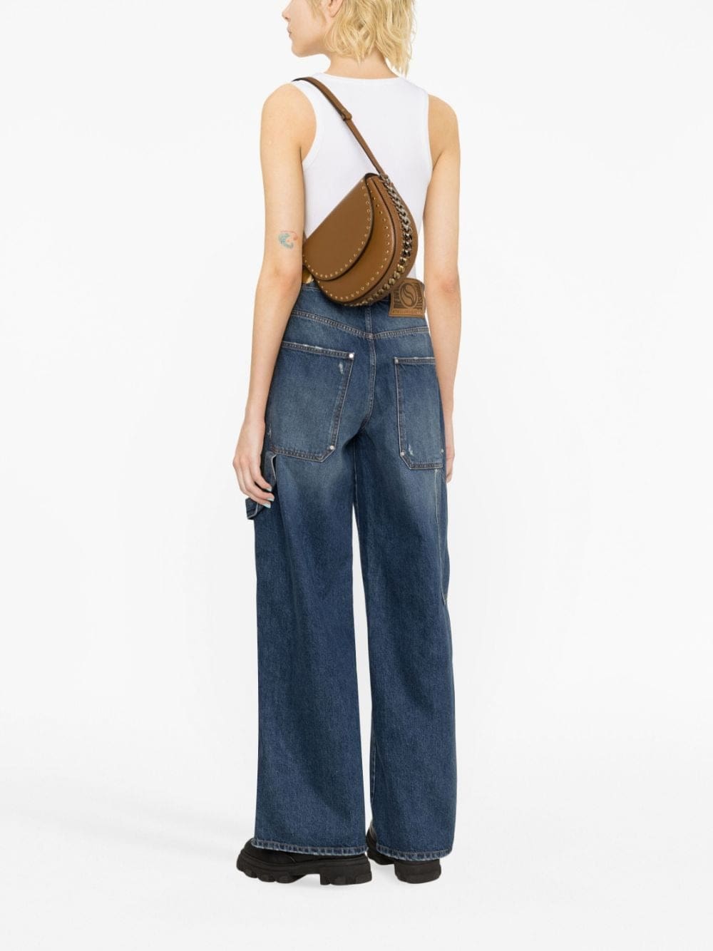 Stella McCartney medium Frayme studded shoulder bag - Image 2