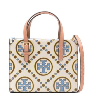 Tory Burch T Monogram leather mini bag