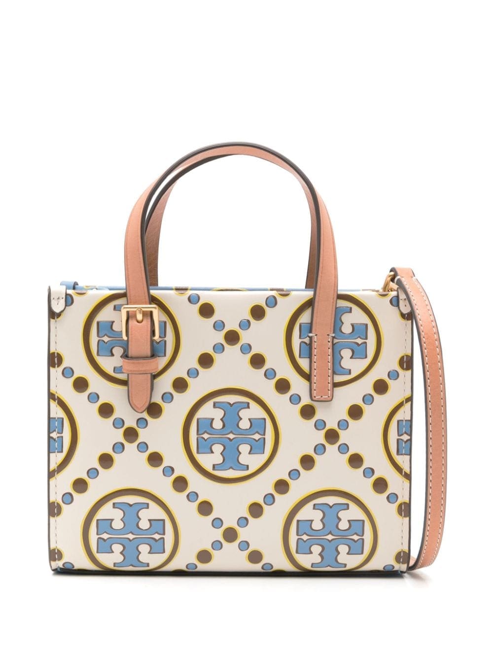 Tory Burch T Monogram leather mini bag