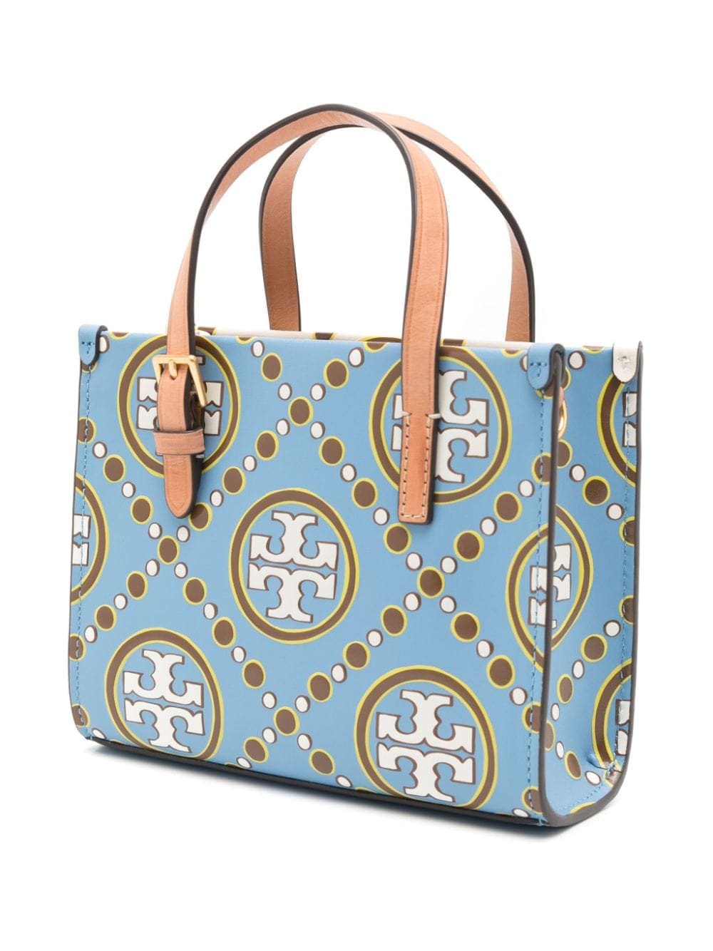 Tory Burch T Monogram leather mini bag - Image 3