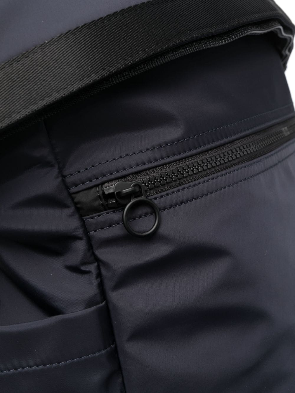 Tommy Hilfiger logo-embroidered folded top backpack - Image 4