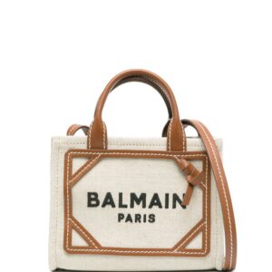 Balmain mini B-Army canvas bag