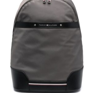 Tommy Hilfiger logo-plaque backpack