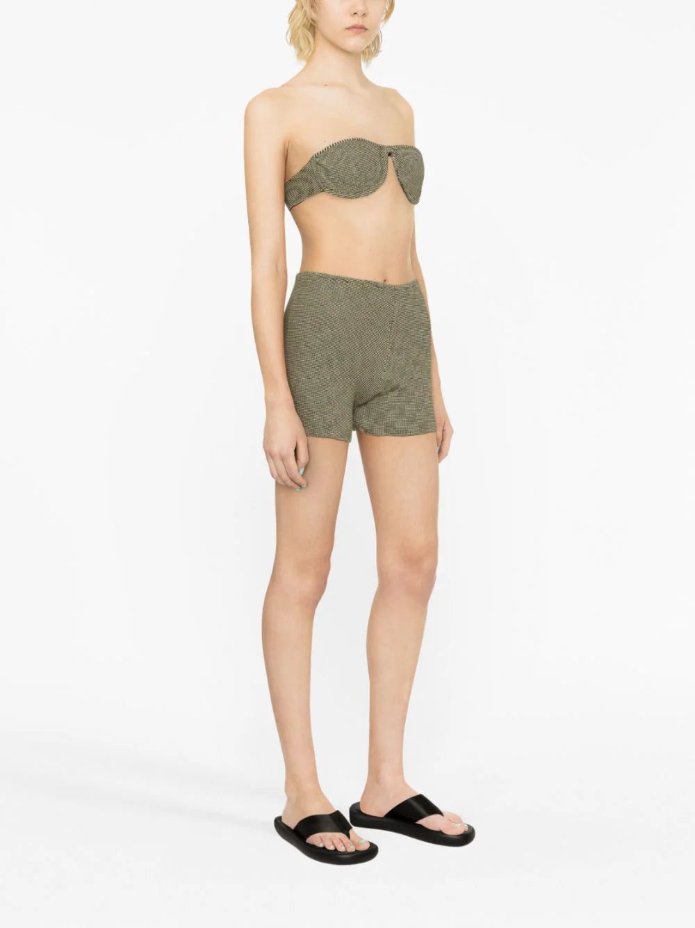 isa Boulder spiral-weave bra top - Image 4