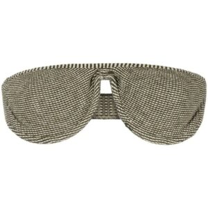 isa Boulder spiral-weave bra top