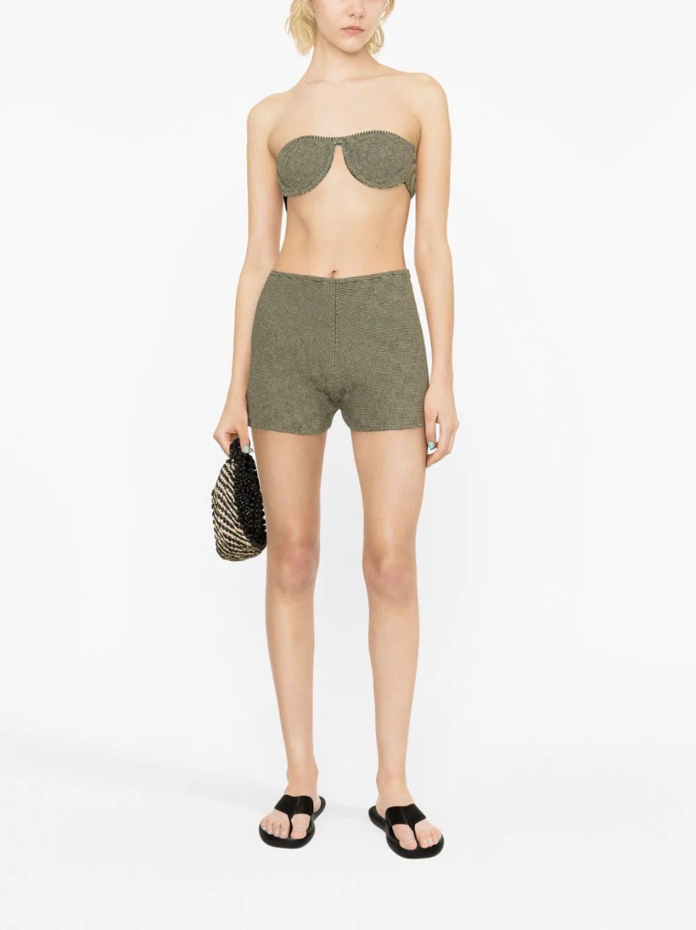 isa Boulder spiral-weave bra top - Image 2