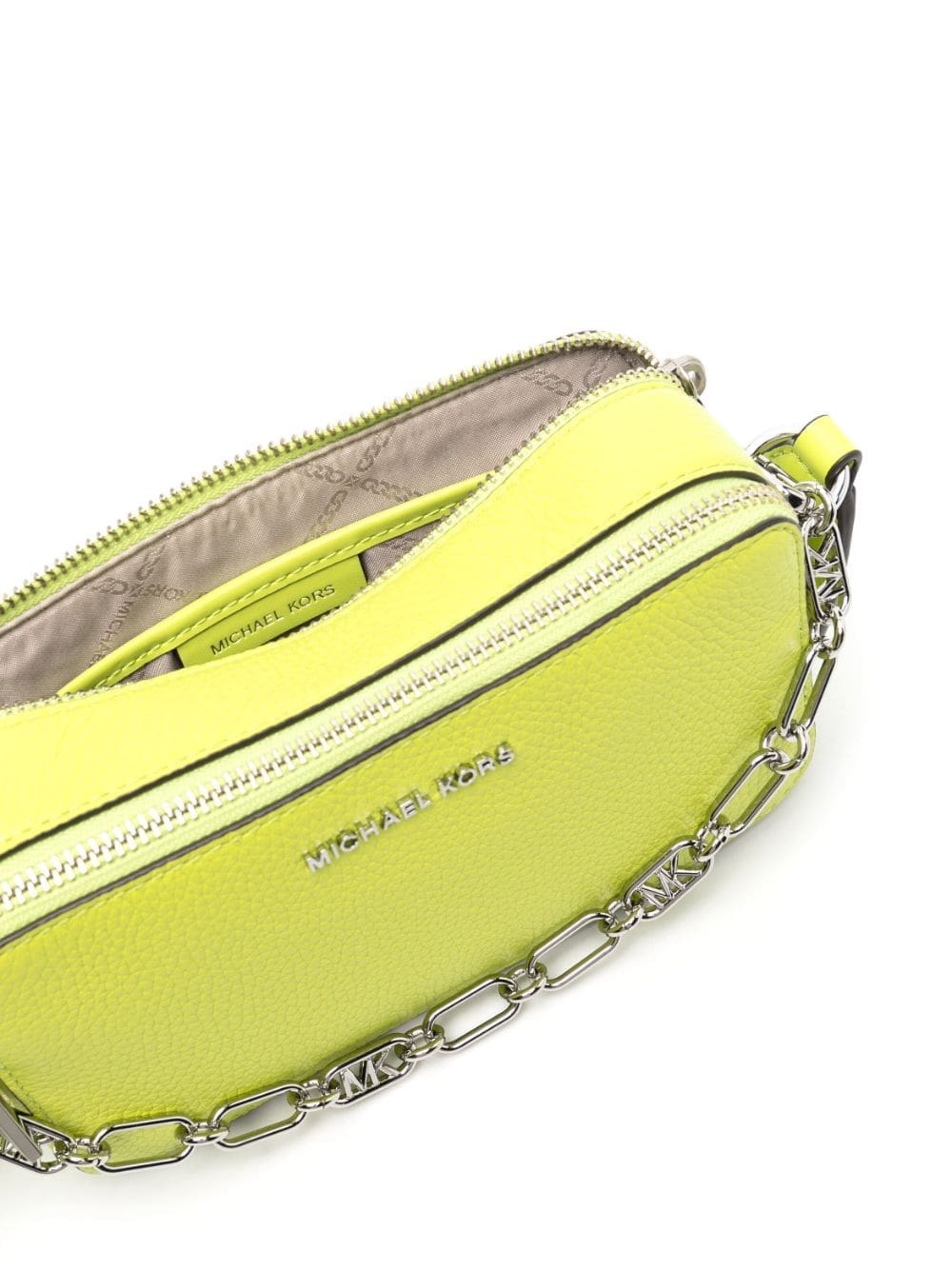 Michael Michael Kors logo-plaque leather crossbody bag - Image 5