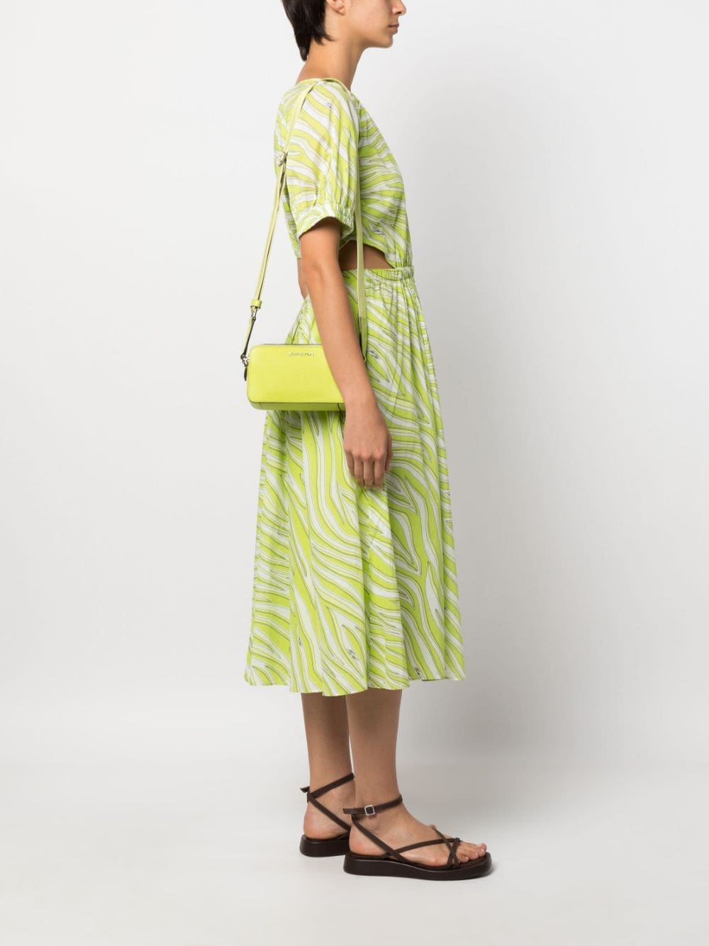 Michael Michael Kors logo-plaque leather crossbody bag - Image 2