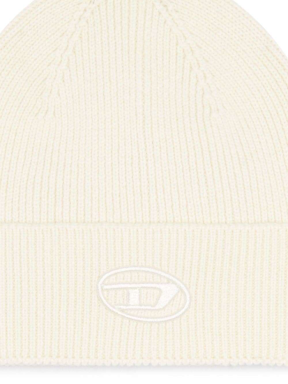 Diesel K-Coder Fully-B ribbed beanie - Image 3