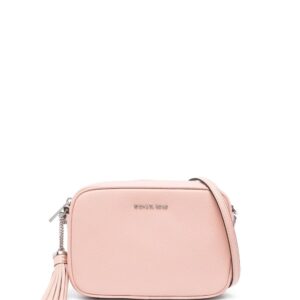 Michael Michael Kors logo-lettering leather crossbody bag