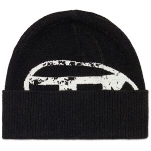 Diesel K-Urius logo-print beanie