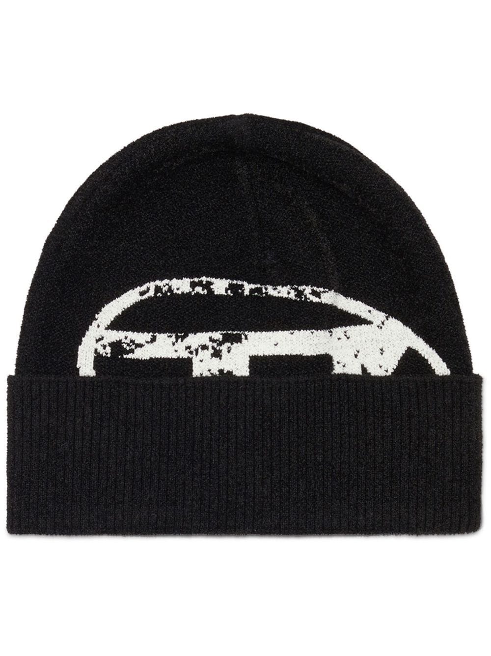 Diesel K-Urius logo-print beanie