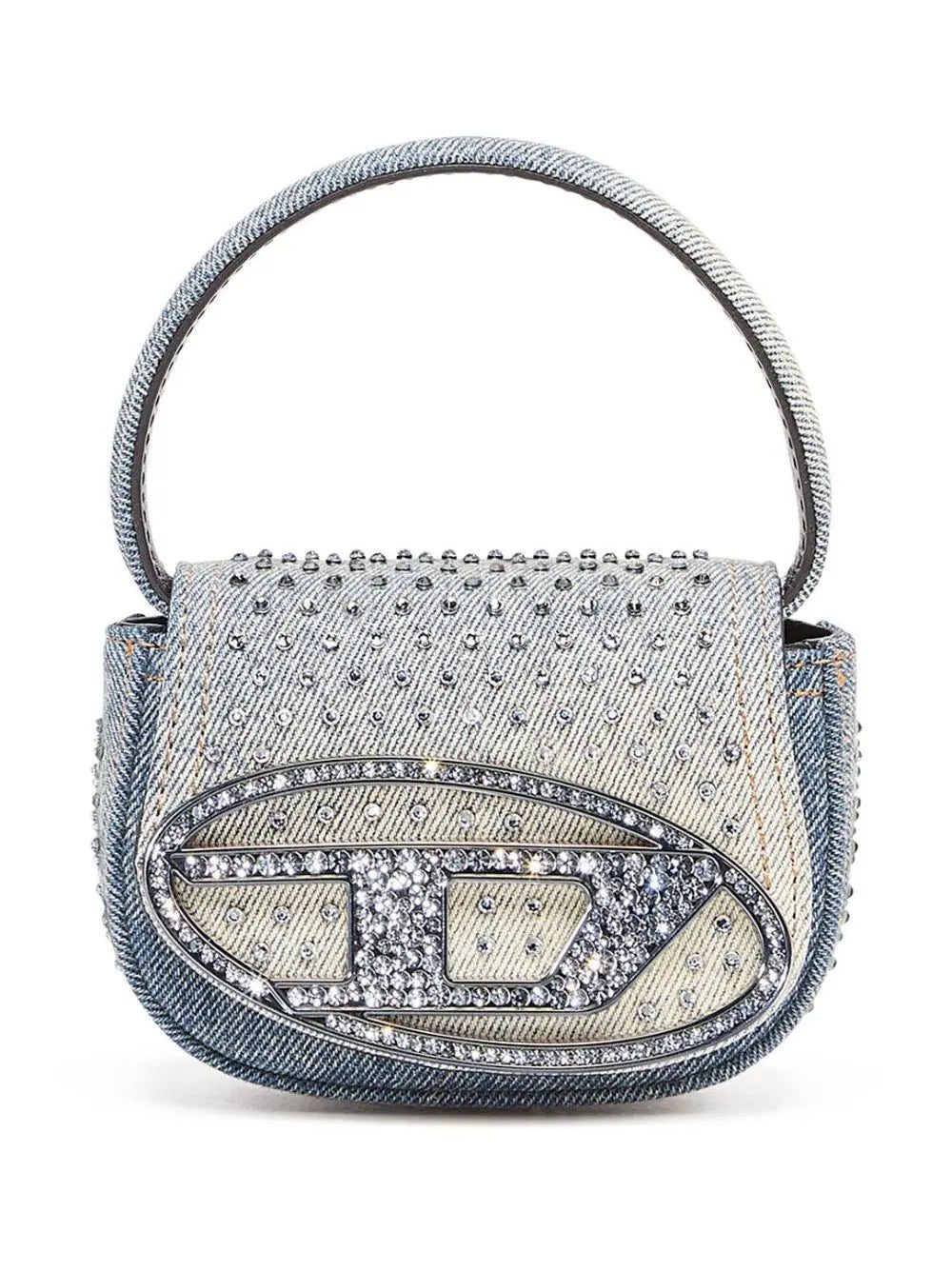Diesel mini 1DR crystal-embellished crossbody bag
