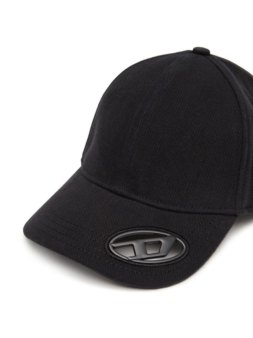 Diesel C-Plak logo-plaque baseball cap - Image 3