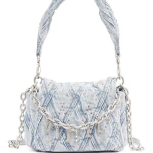 Diesel Charm-D embellished shoulder bag