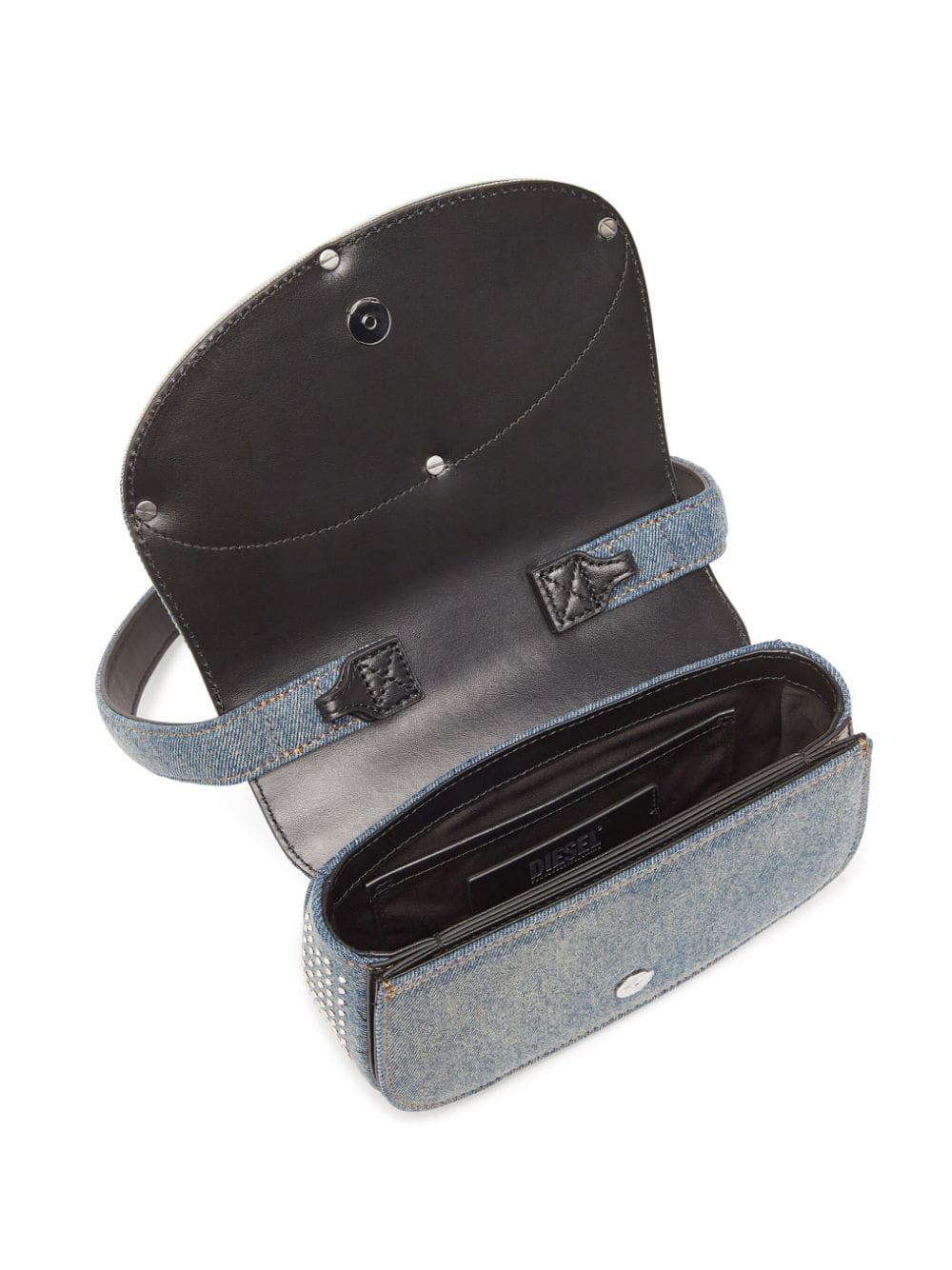 Diesel 1DR denim shoulder bag - Image 4
