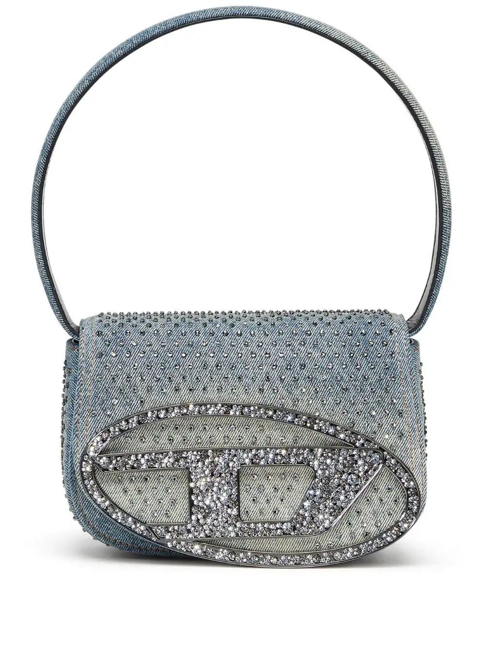 Diesel 1DR crystal-embellished shoulder bag